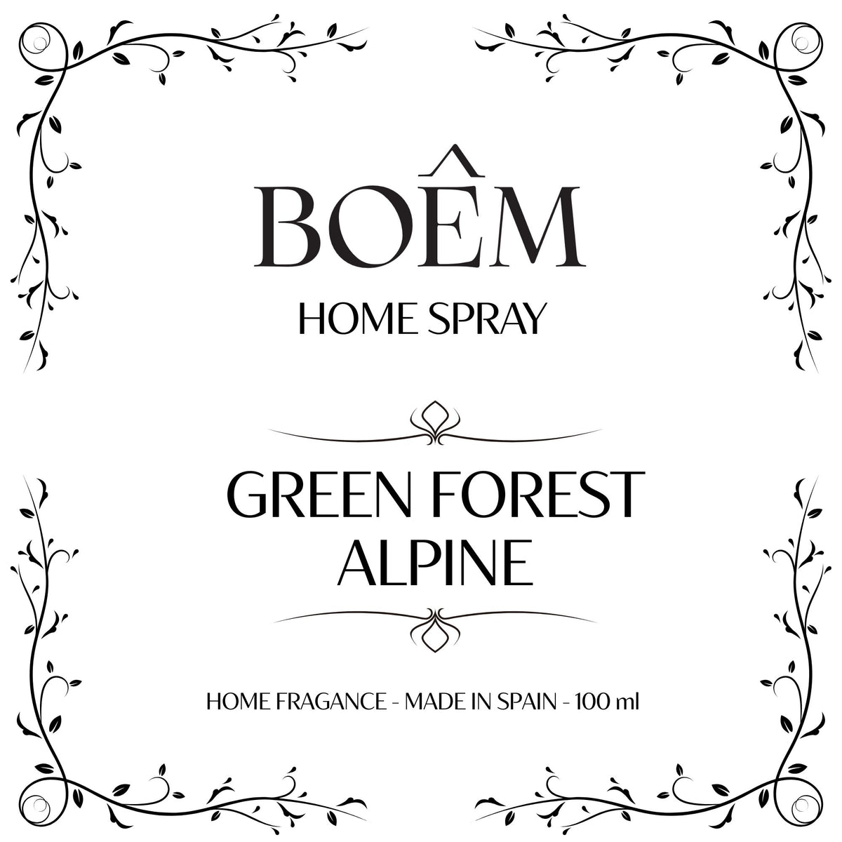 LUXE ROOM SPRAY  GREEN FOREST ALPINE 100 ML